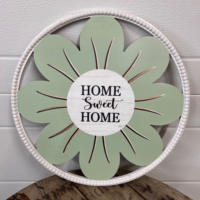 Home Sweet Home Flower Sign