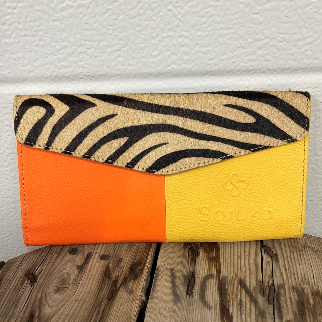 Judith Wallet - Orange & Yellow
