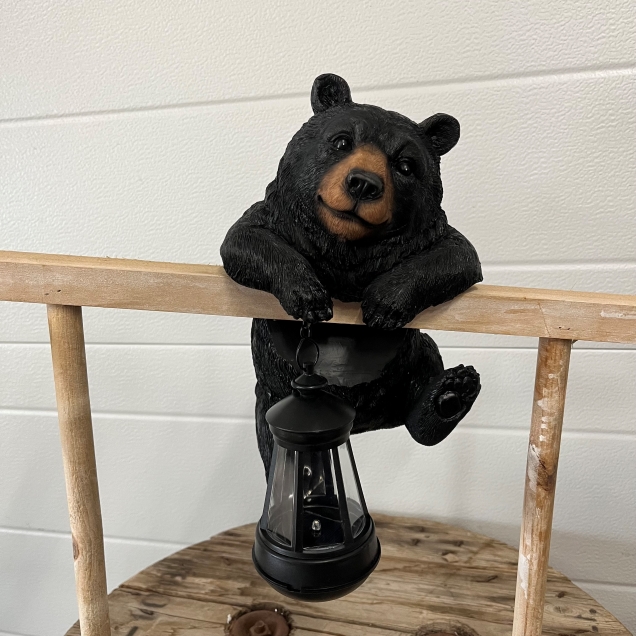 Solar Fence Hanger - Bear