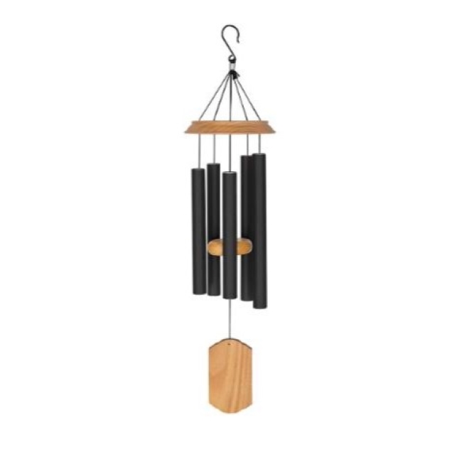 Tuned Wind Chime 21 Black